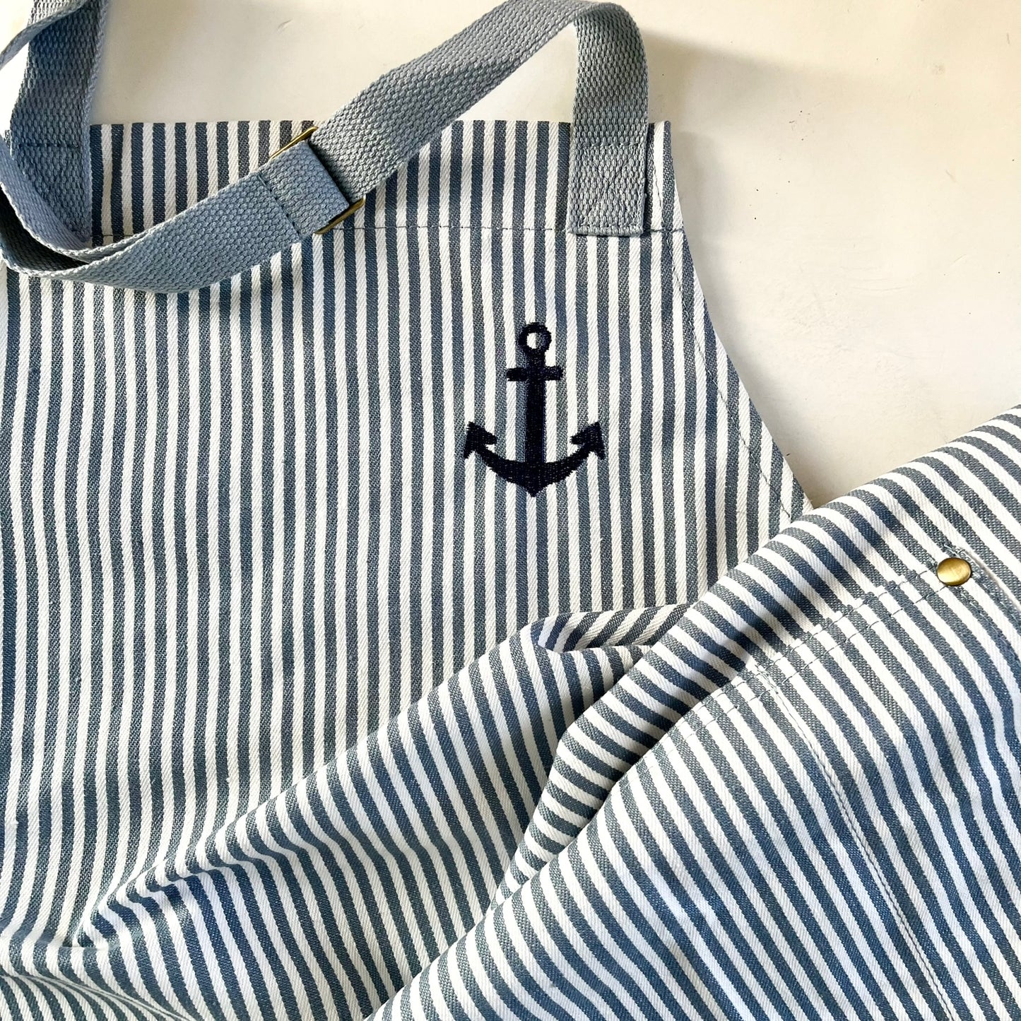 Personalized Striped Apron for Men and Women