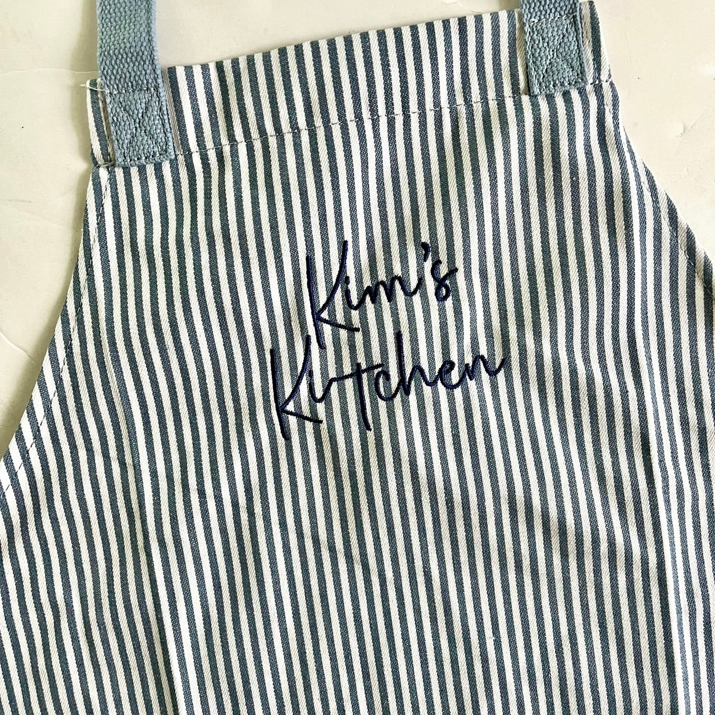 Personalized Striped Apron for Men and Women