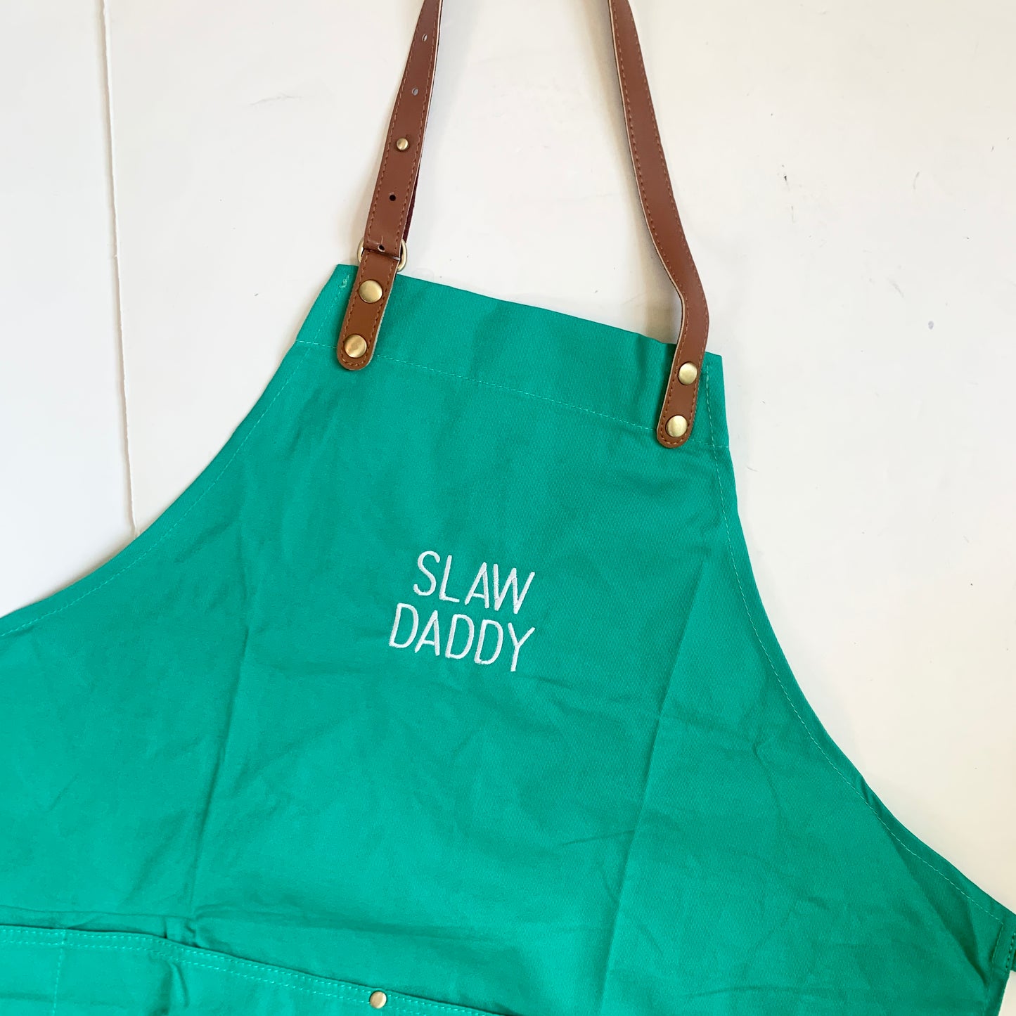 Custom Embroidered Apron for Men and Women Solid Color